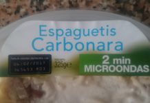 Espaguetis Carbonara Mercadona