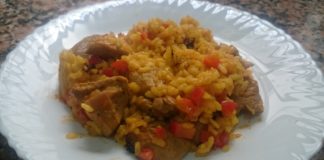 Receta de Arroz con pavo