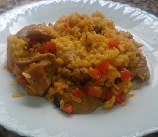 Receta de Arroz con pavo