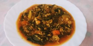 Arroz con verduras - receta vegana