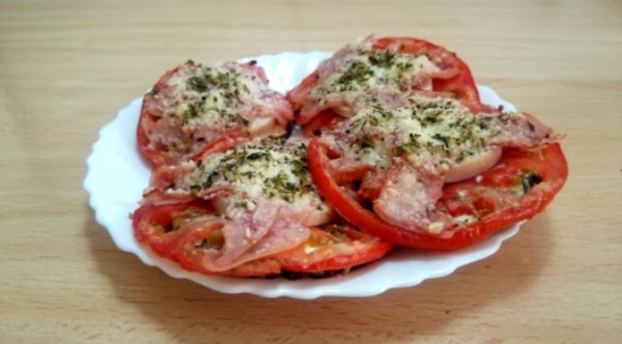 Minipizzas de berenjena
