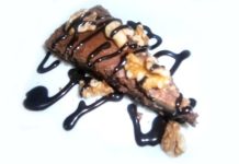 Receta de brownie de chocolate con nueces