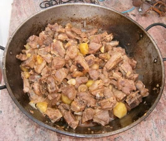 Receta de Caldereta de cordero